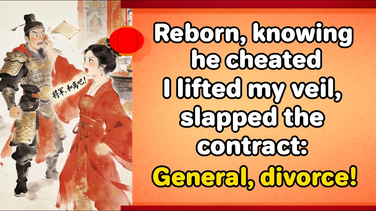 Reborn, knowing he cheated, I lifted my veil, slapped the contract: General, divorce!