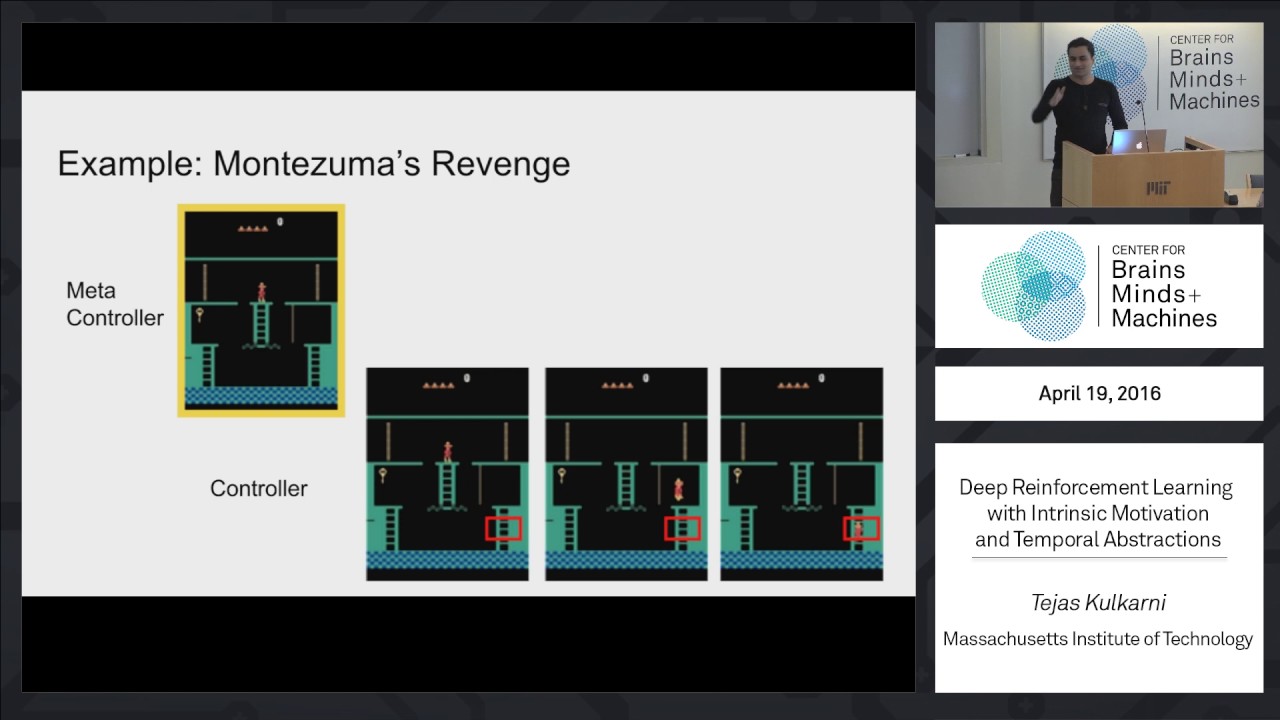 Deep reinforcement learning with intrinsic motivation and temporal abstractions
