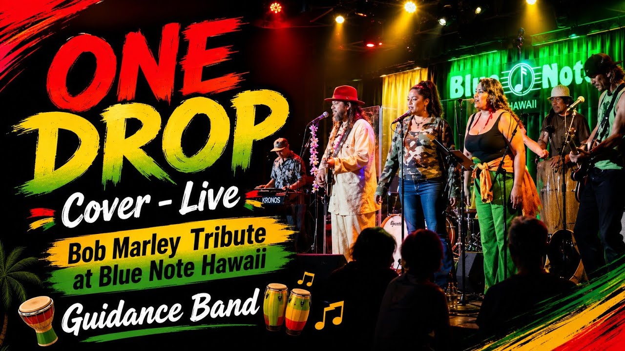 One Drop (Cover - Live) 🥁🇯🇲 | Bob Marley Tribute at Blue Note Hawaii with Guidance Band