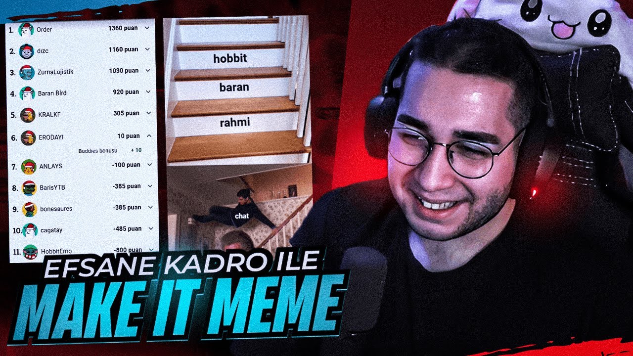 ZORLAMA ŞAKALAR VS KALİTELİ ŞAKALAR | EKİP İLE  MAKE IT MEME OYNADIK #4