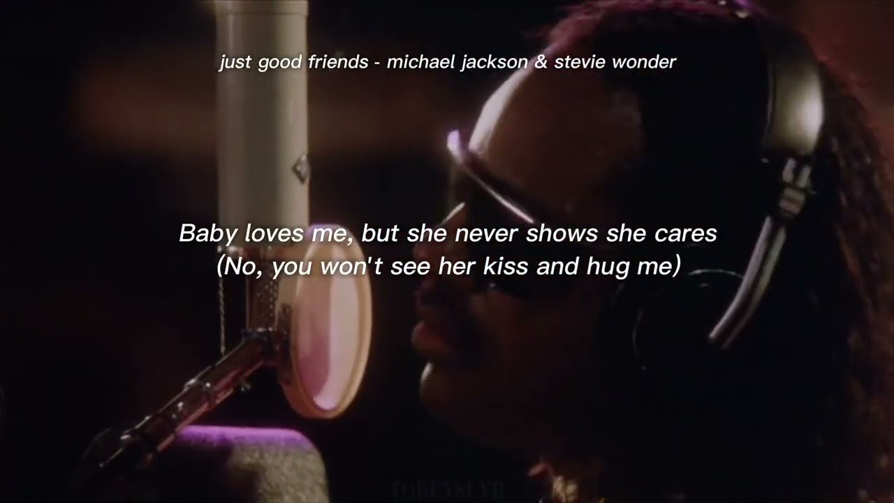michael jackson & stevie wonder - just good friends (sped up)