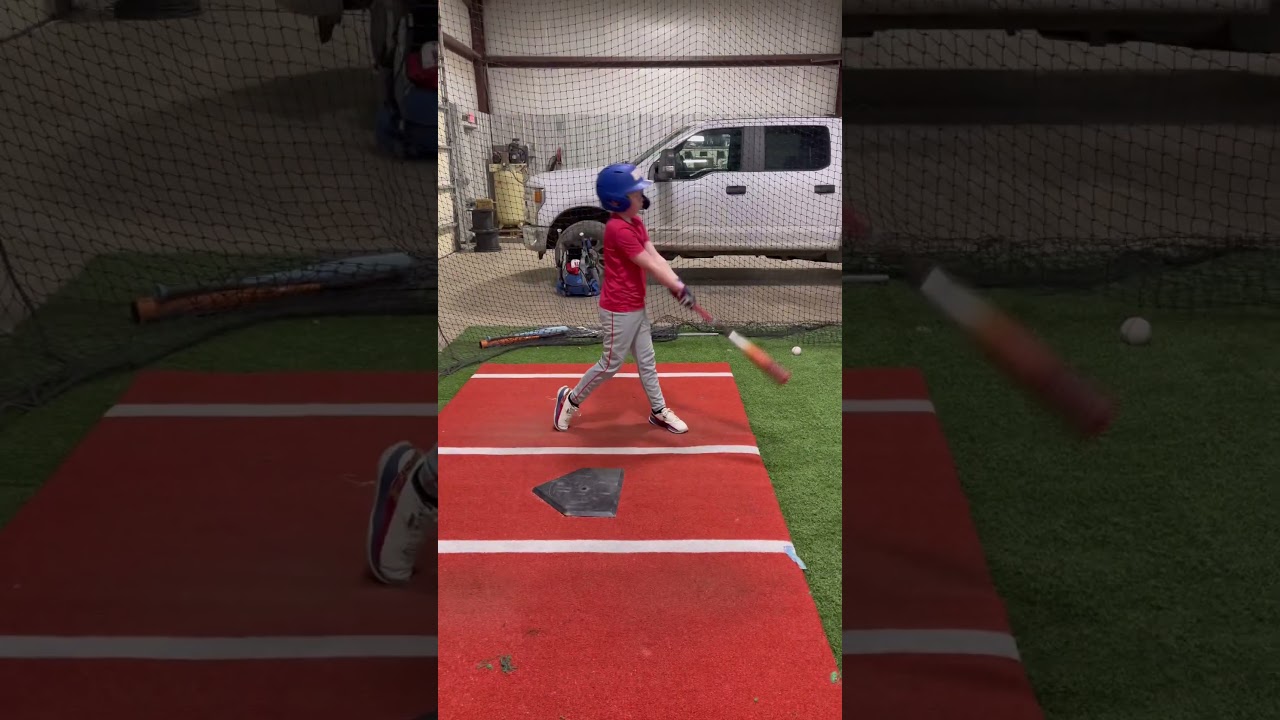 Getting a late night practice in⚾️