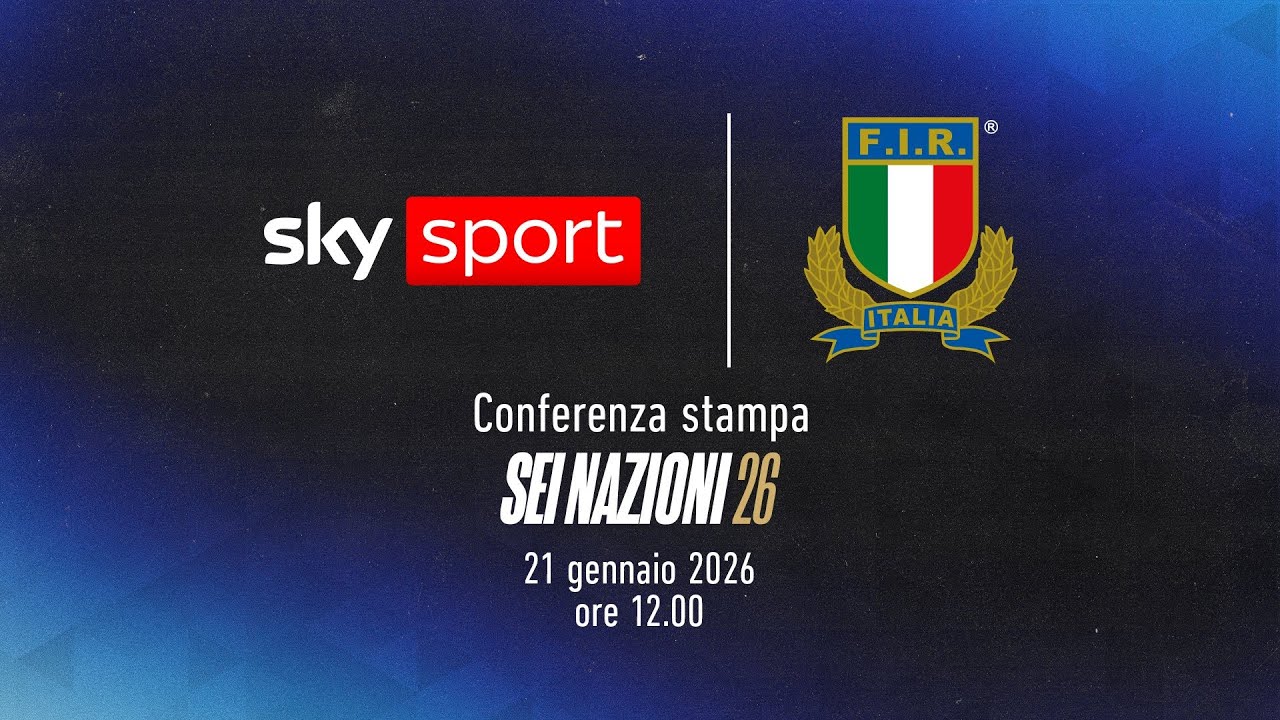 Guinness Men's Six Nations 2026 - conferenza stampa di annuncio convocati
