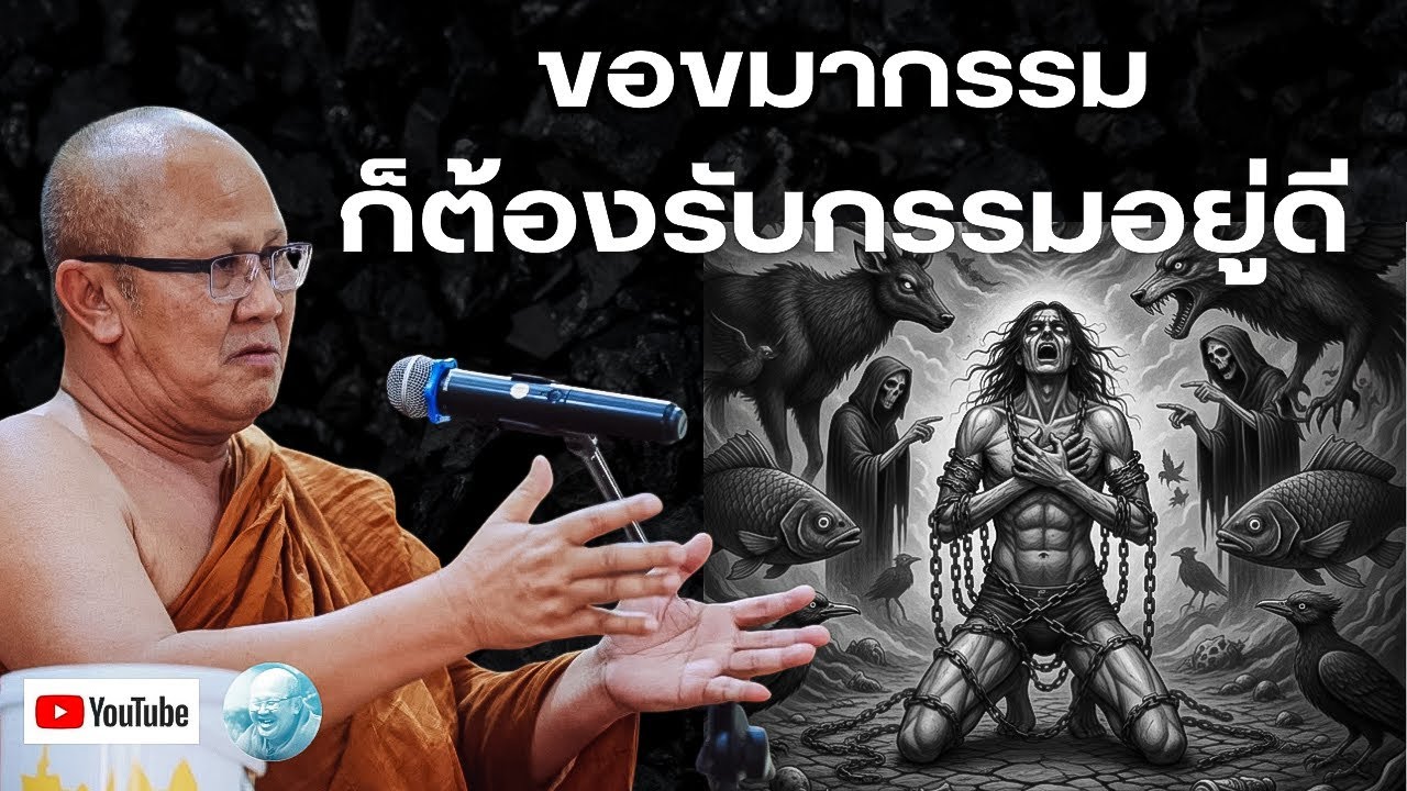 ขอขมากรรมก็ต้องรับกรรมอยู่ดี! #พระสิ้นคิด #หลวงตาสินทรัพย์ #อานาปานสติ #กรรม #ธรรมะ #ขอขมากรรม #สติ 