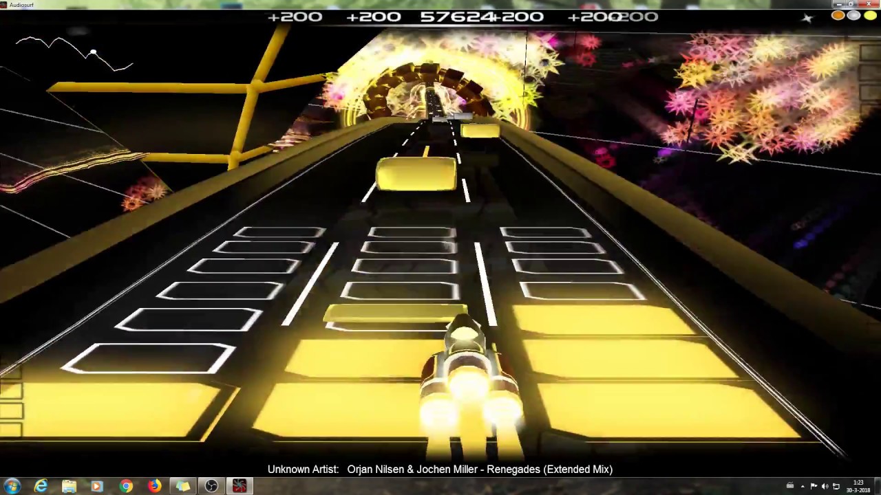 Audiosurf - Orjan Nilsen & Jochen Miller - Renegades (Extended Mix)