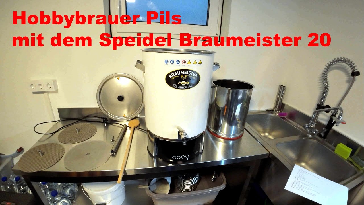 Hobbybrauer Pils mit dem Speidel Braumeister 20