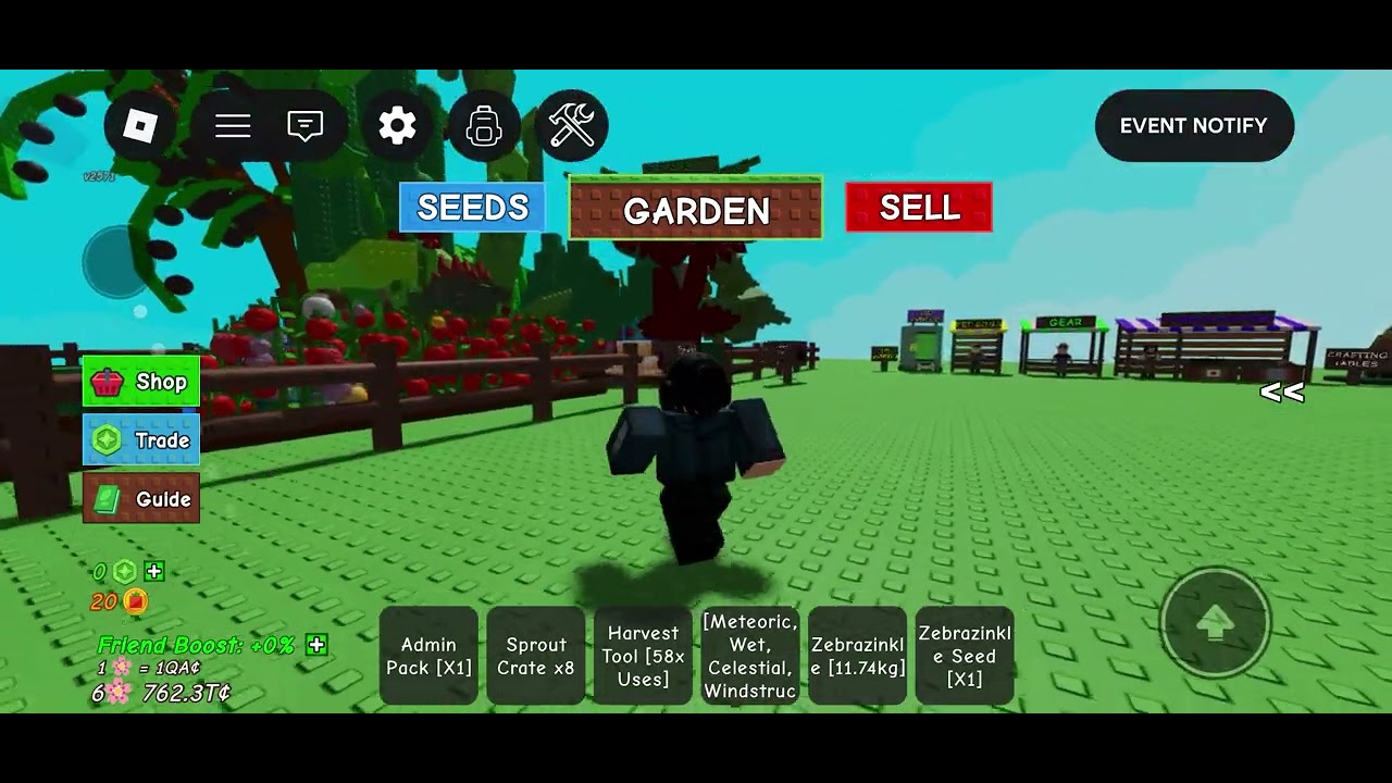 what is in micro garden garden on Roblox, ￼￼