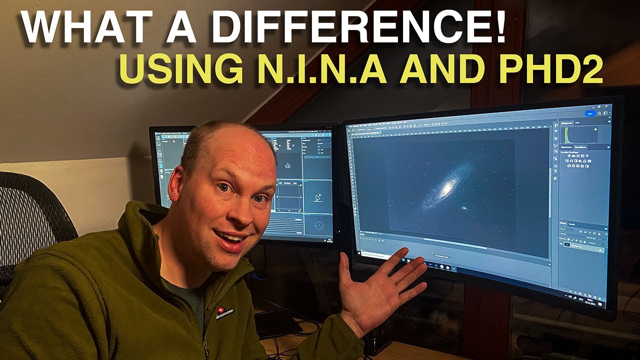 Using my WO Zenithstar 73 with PHD2 and NINA - What a difference!