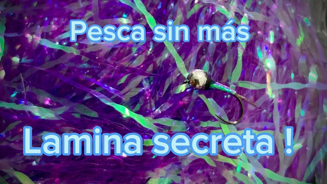 Montaje de moscas: ¿Cómo hacer un perdigón matador y secreto? 🤫 😂😂. Euro Nymph