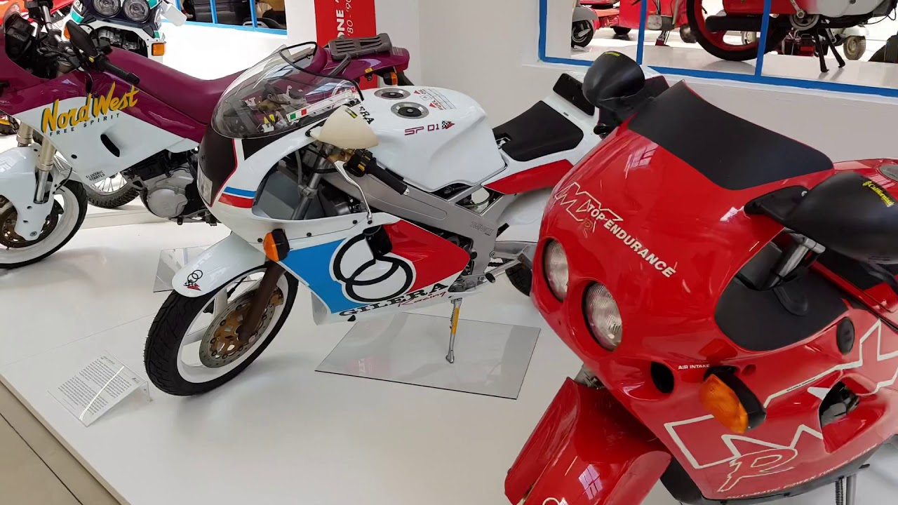 Aprilia & Gilera & Moto Guzzi in Museum Piaggio - Pontedera ITALY