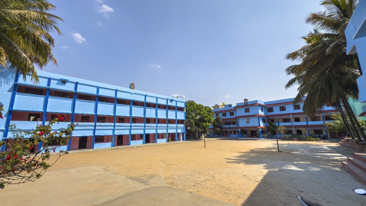 St. Anne’s High School and P.U College, Mahadevapura, Bangalore.