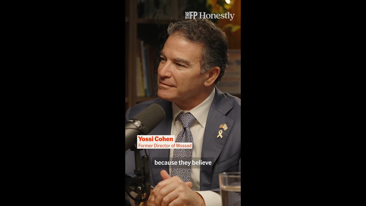 Sitting Down With Former Head of Mossad