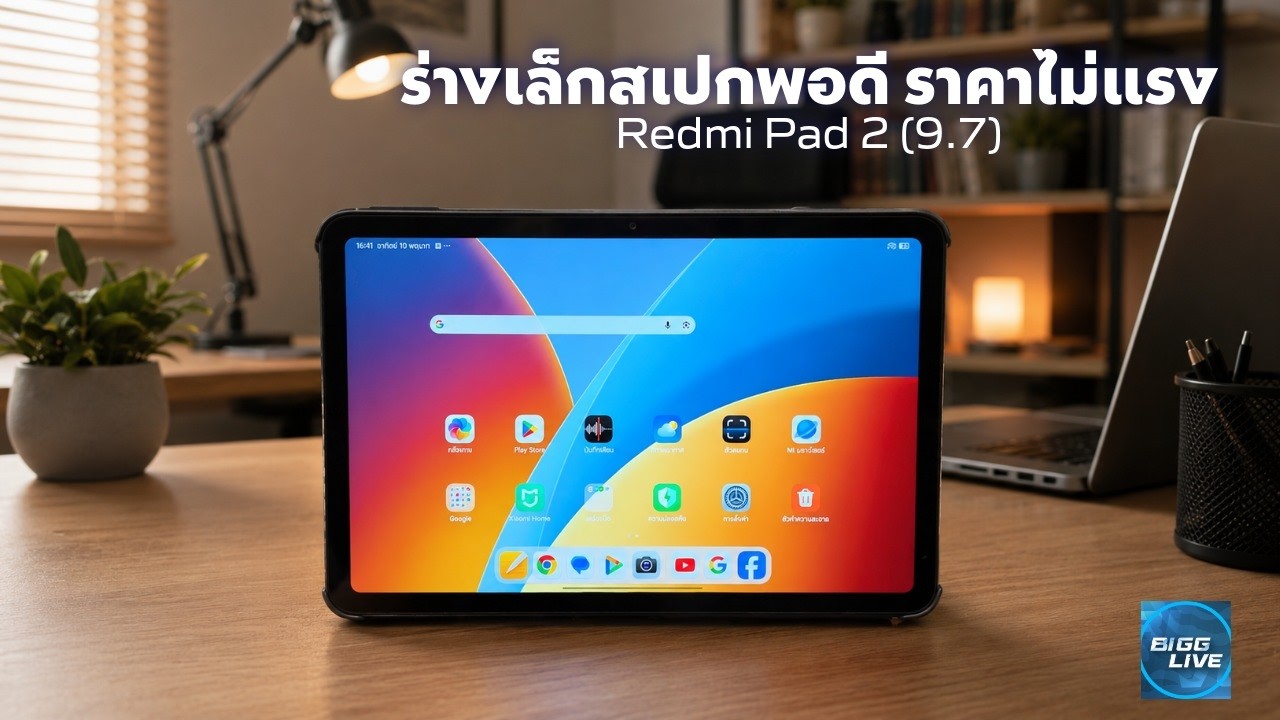 ลองใช้ Redmi Pad 2 (9.7) ตัวเล็ก เริ่มต้นแค่ 4,999 บาท มีดีกว่าที่คิด | IT Review