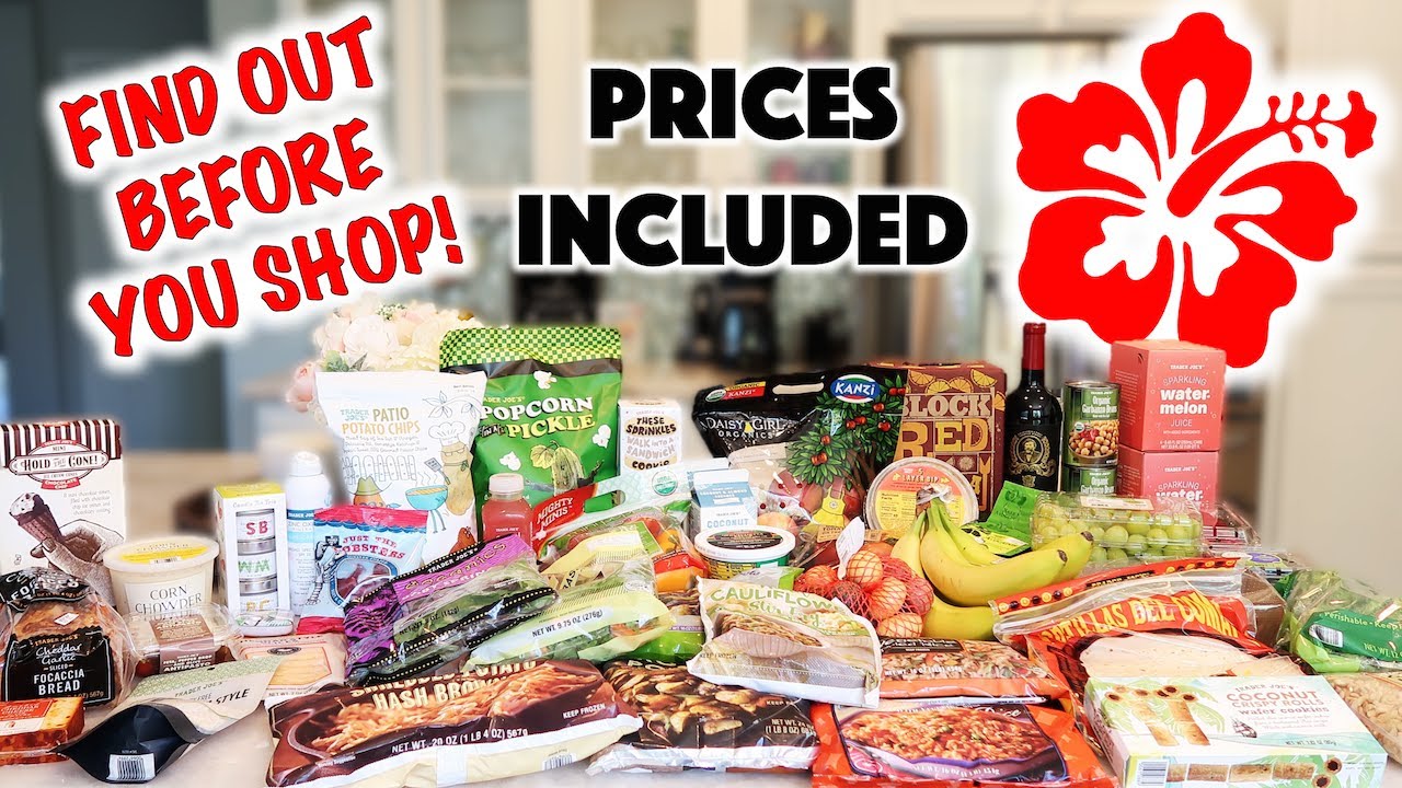 TRADER JOE'S SHOPPING GUIDE: NEW ITEMS GROCERY HAUL