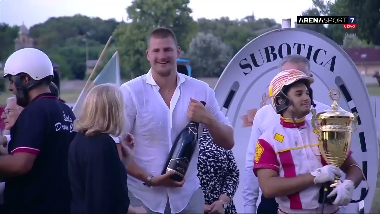 TROFEJ ZA SRPSKOG ASA: Nikola Jokić plakao od sreće posle pobede njegovog konja 27.07.2025.