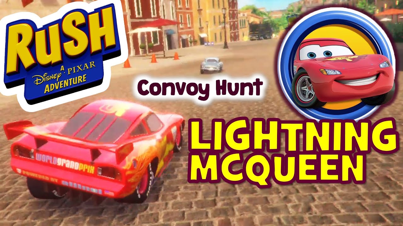 Cars World (LIGHTNING McQUEEN) Convoy Hunt - Rush: A Disney-Pixar Adventure (XBOX & PC)