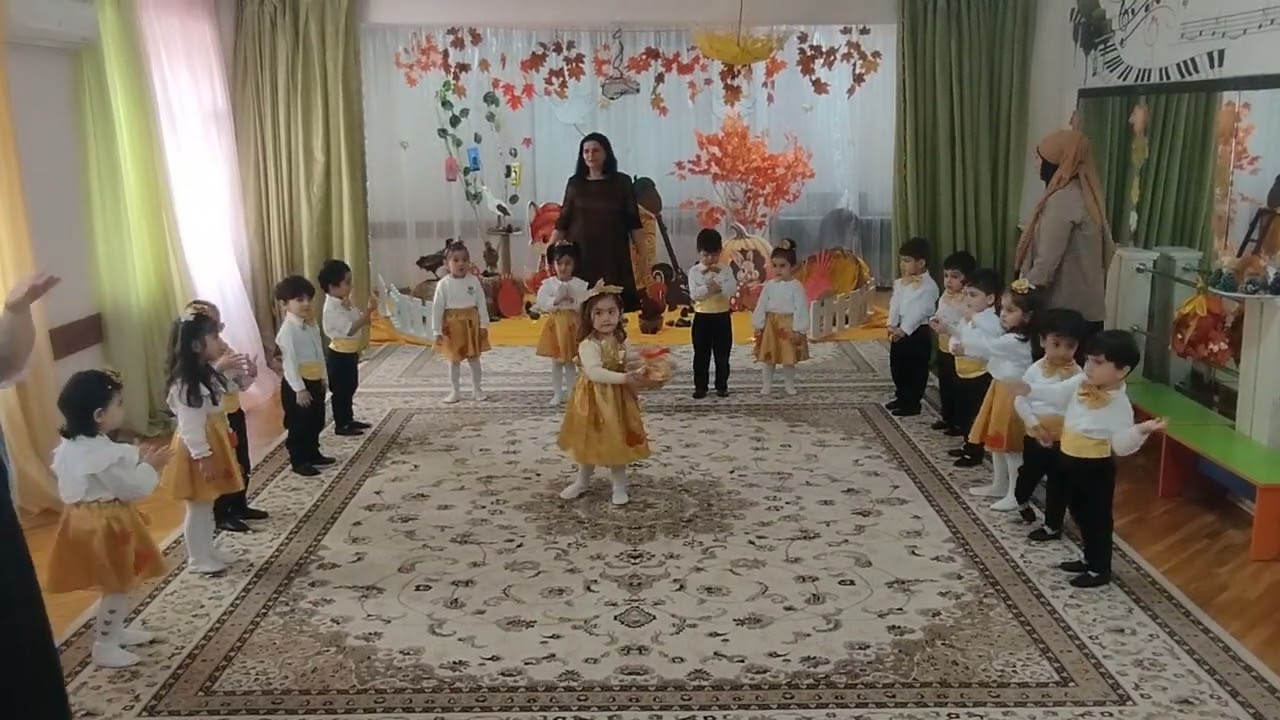 Xətai rayonu 250 saylı uşaq bağcası Xarıbülbül qrupu Payız bayramı🍁🍁2025