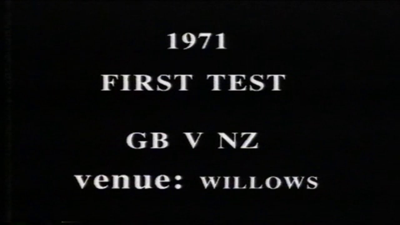 1971..1st Test..GB v New Zealand..