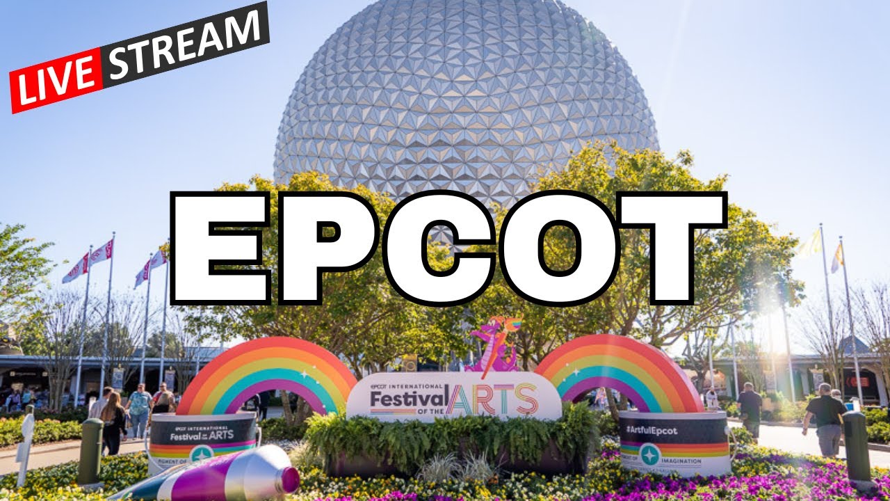 🔴 LIVE: Epcot: Festival of the Arts | Walt Disney World Live Stream