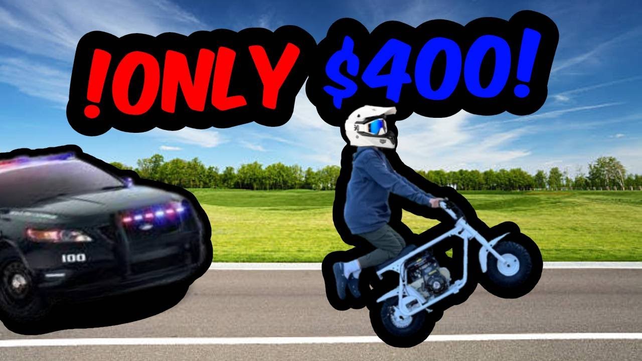 I GOT THE BEST MINI BIKE ON AMAZON! - MB001