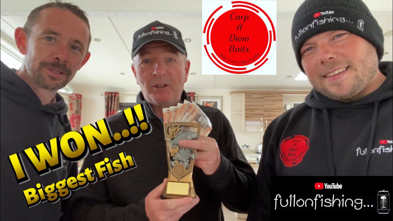 I WON!! BIGGEST FISH and a New PB!! White Acres 2021 Carp and Catfish Fishing UK Angling Carp a Diem