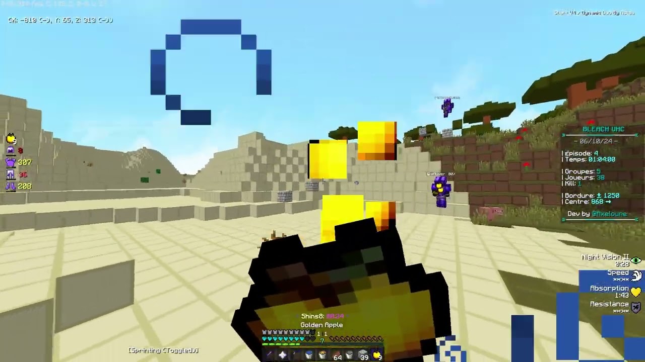 Gin et le Crossteam (Bleach UHC)
