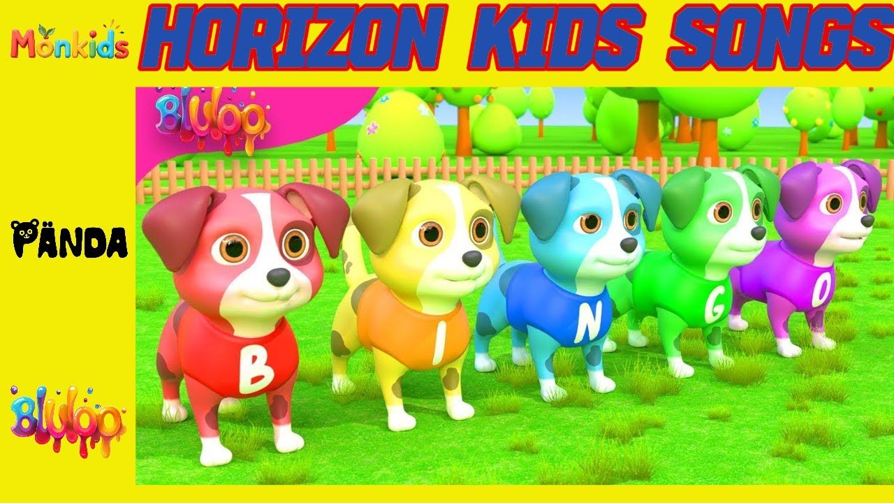 BINGO | Baby Song | Horizon Nursery Rhymes & Kids Songs