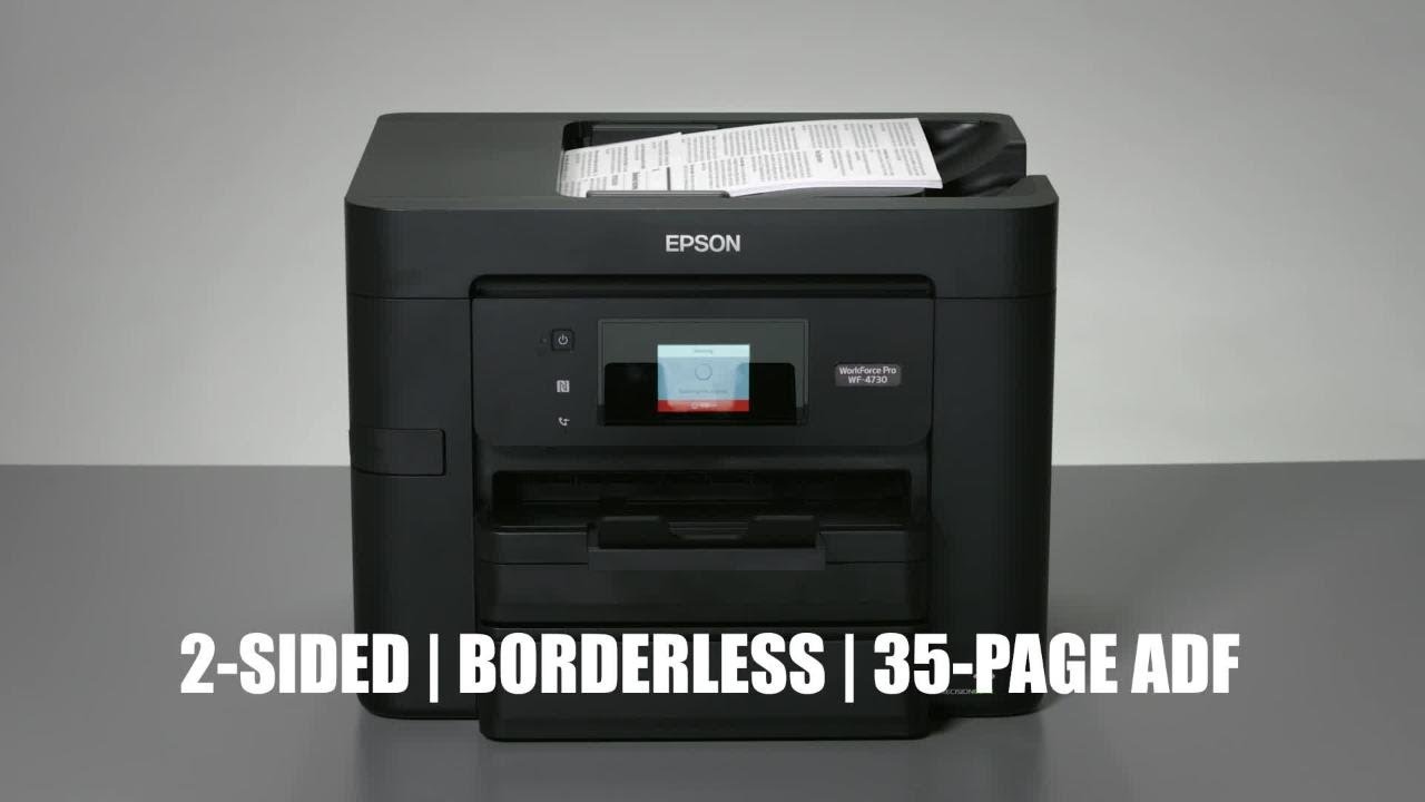 Epson WorkForce Pro WF-4730 | Take the Tour