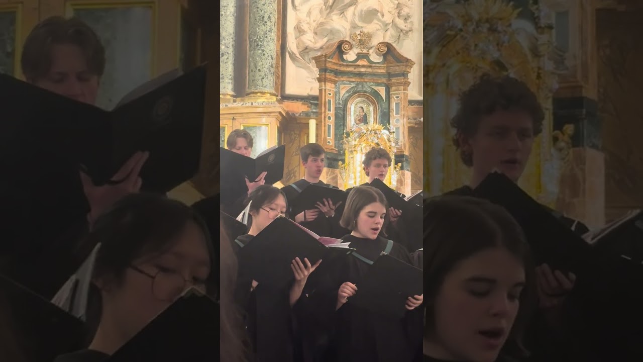 Westminster ensemble performing in Madrid