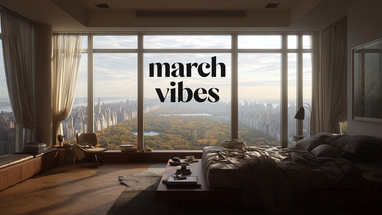 March Vibes ☕ Soft French Chanson for Slow Mornings