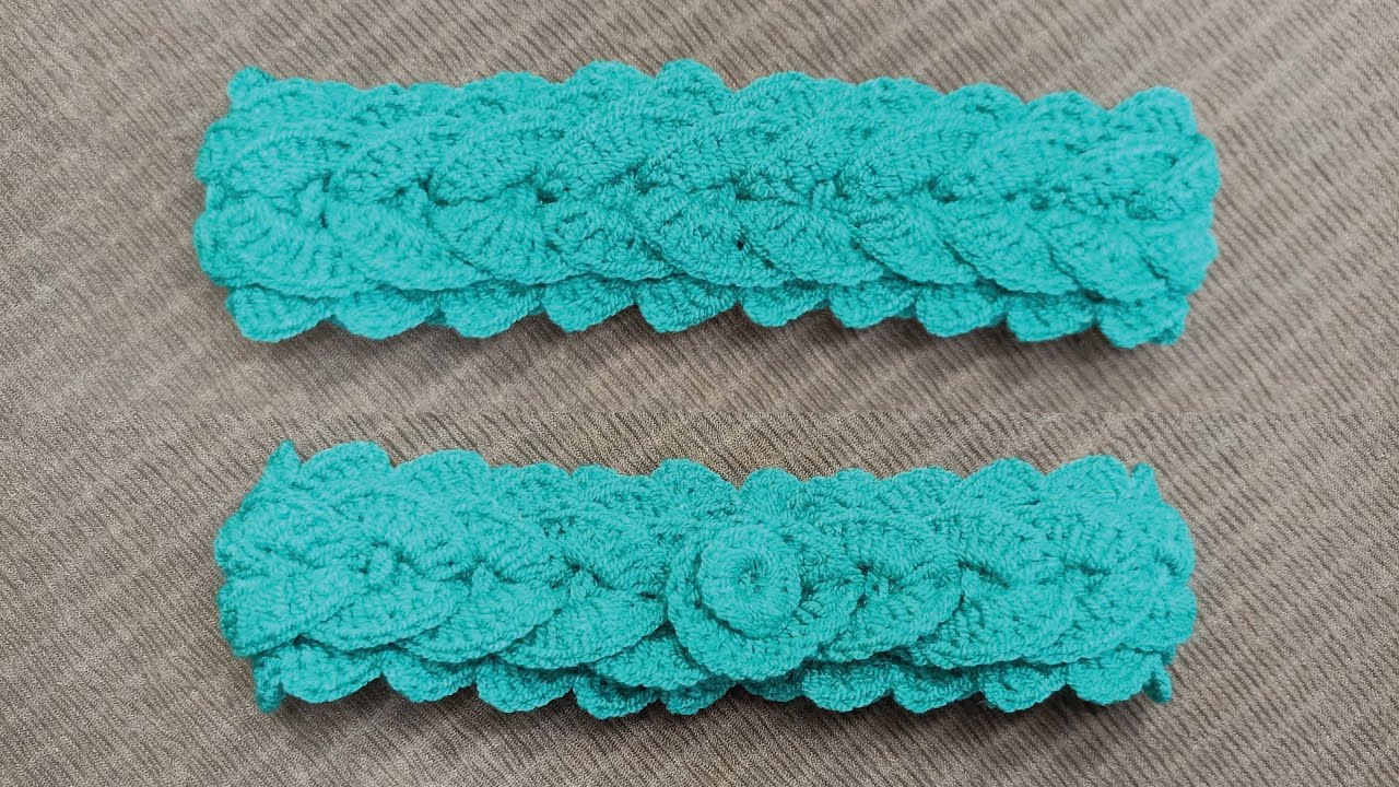 Super Easy Crochet knitting headband Tutorial