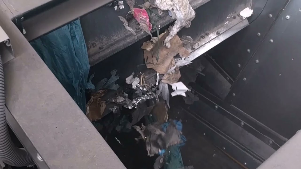 D Dosing bunker commercial waste / Dosierbunker Gewerbeabfall