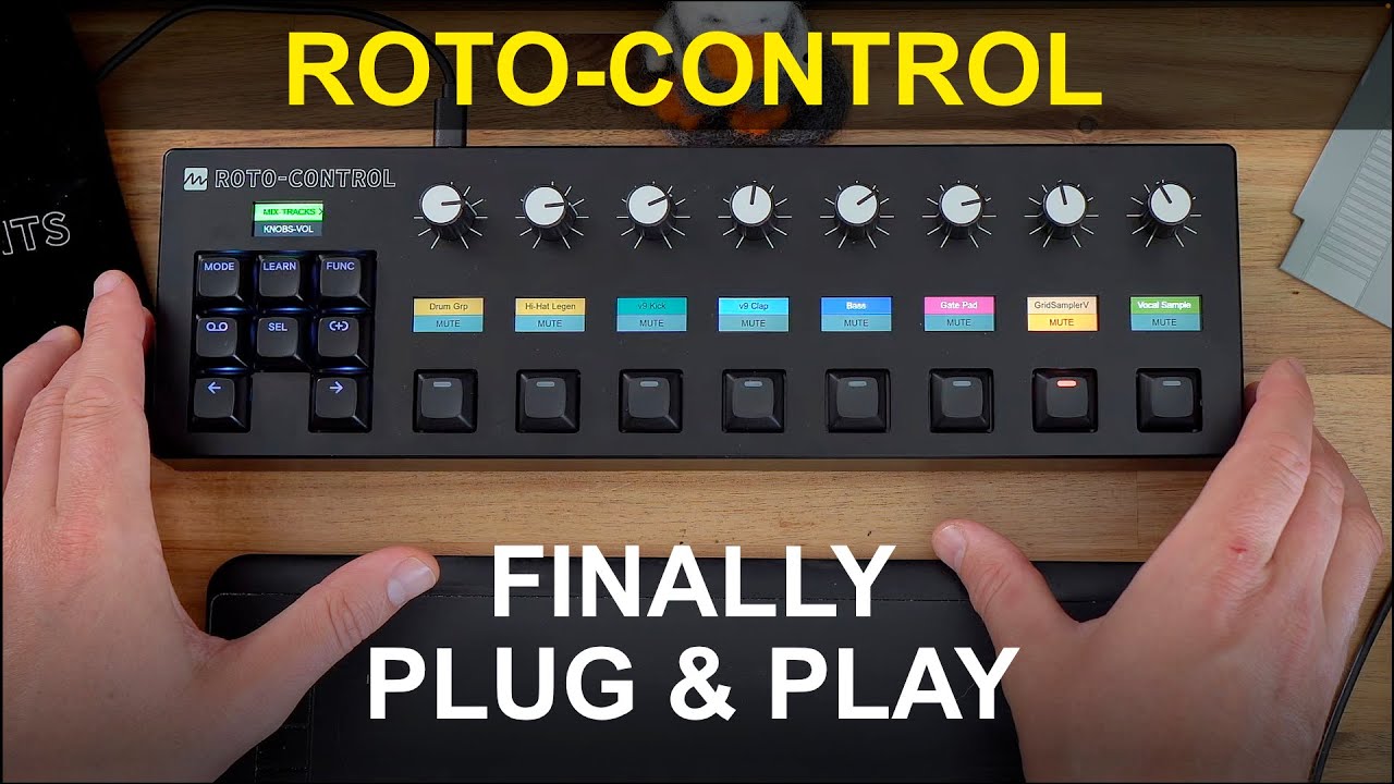 Mixing Has Never Been This Fun! ROTO CONTROL + Bitwig Studio (Full Review)