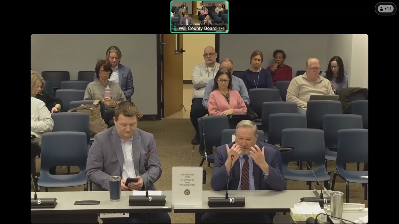 Will County Capital Improvements & IT Committee Meeting February 3, 2026