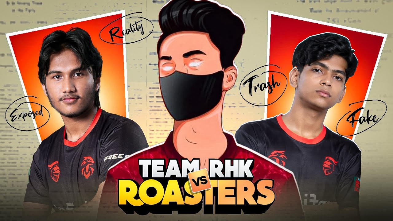 Team RHK vs Roasters Controversy ⛔️ I&rsquo;M SHOJIB 