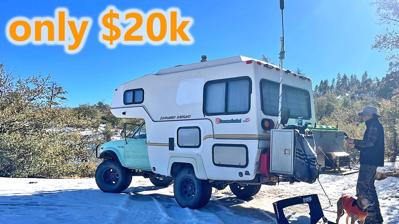 Уникальный внедорожник-кемпер за 20 000 долларов &mdash; реставрация Toyota Sunrader