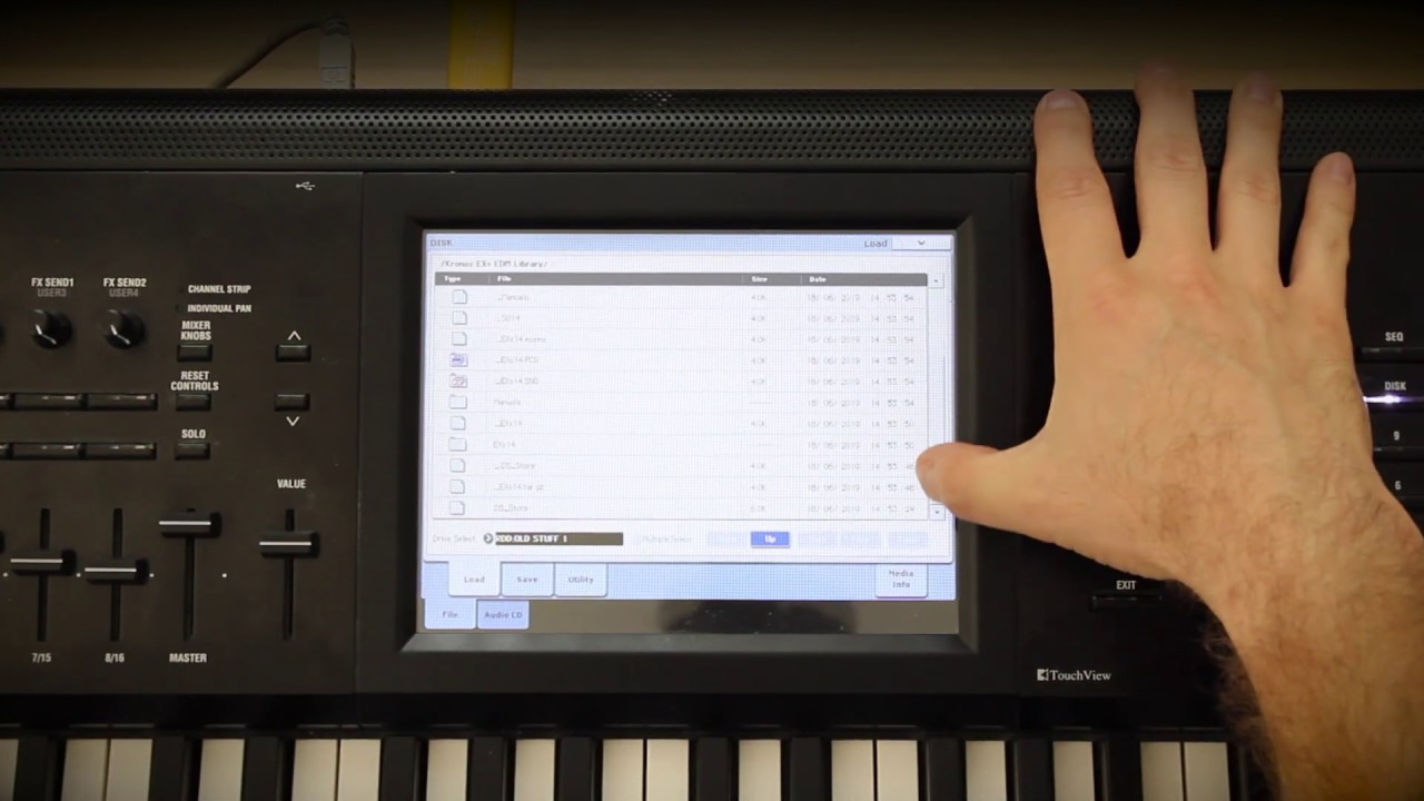 Учебное пособие по Korg Kronos: звуковая библиотека Kronos EXs