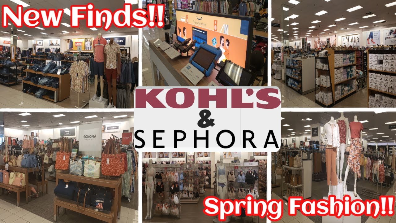 KOHLS AND SEPHORA STORE WALKTHROUGH | KOHLS SHOP WITH ME