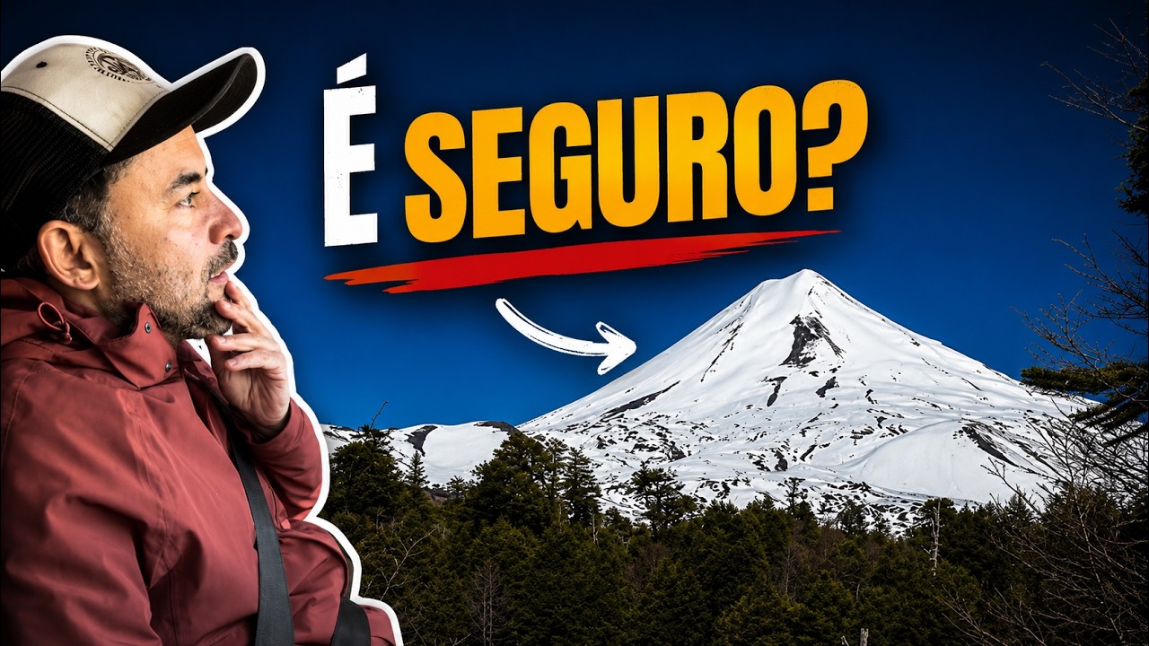 TRILHA SOB O 3&ordm; VULC&Atilde;O MAIS ATIVO DO CHILE - E COM TODA FAM&Iacute;LIA!