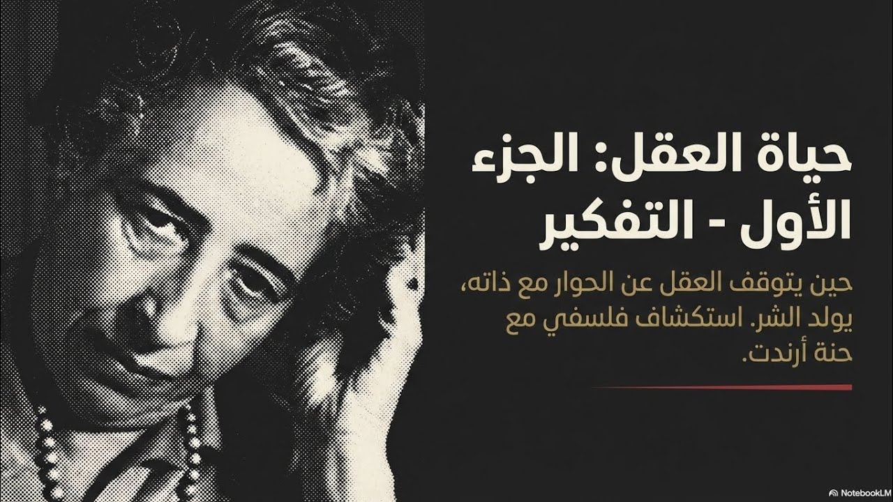 حنة أرندت : حياة العقل ـ التفكير علاج لتفاهة الشر