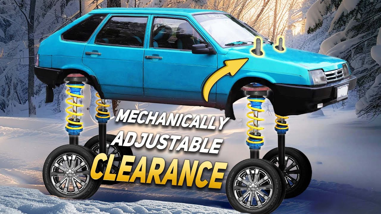 We make suspension with on-the-fly mechanically adjustable ride height