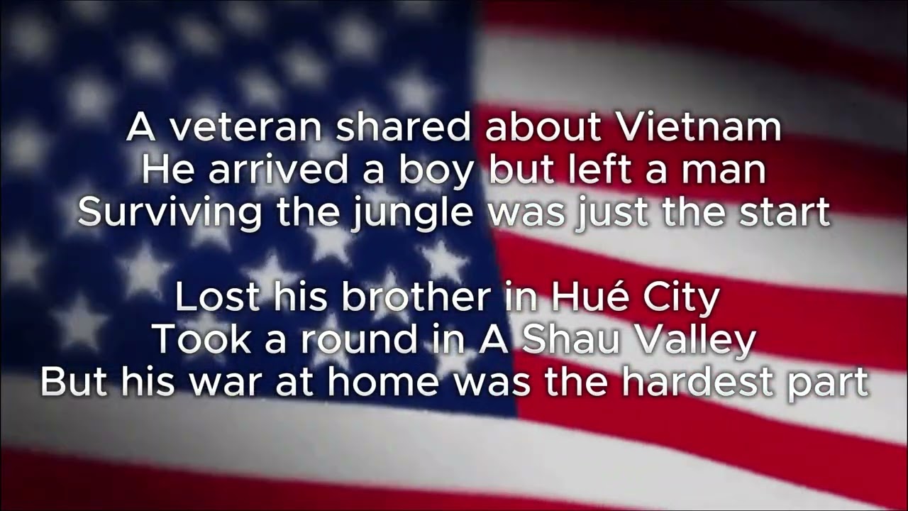 James McGregor - Battle Scars 🪖(lyrics video) #countrymusic #patriotism #veterans #lyricsvideo