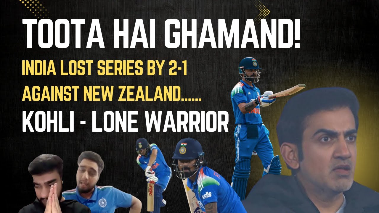 IND vs NZ 3RD ODI | King Kohli Century Wasted | Gill and Gambhir are Clueless #indvsnz #viratkohli