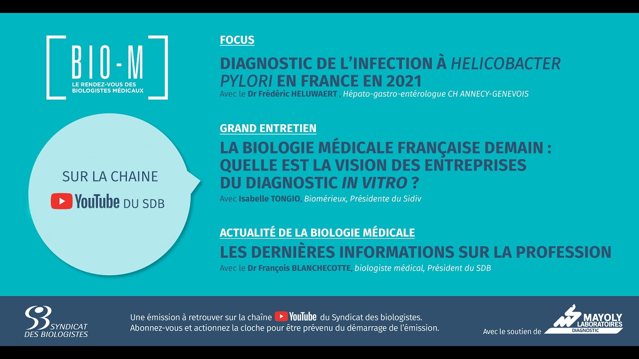 BIO-M#6 - Diagnostic de l'infection à Helico Pylori - Diagnostic In Vitro - Actu – 21/09/2021