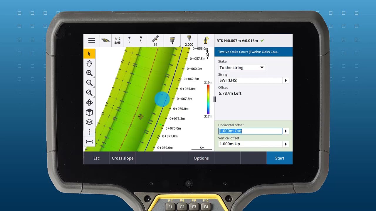Trimble Access Roads: Survey Workflows