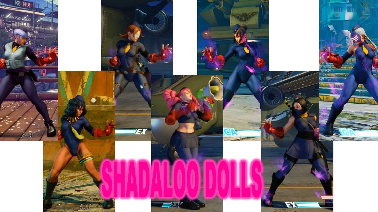 SFV - Shadaloo Dolls (Story Modus) - 60fps ✔