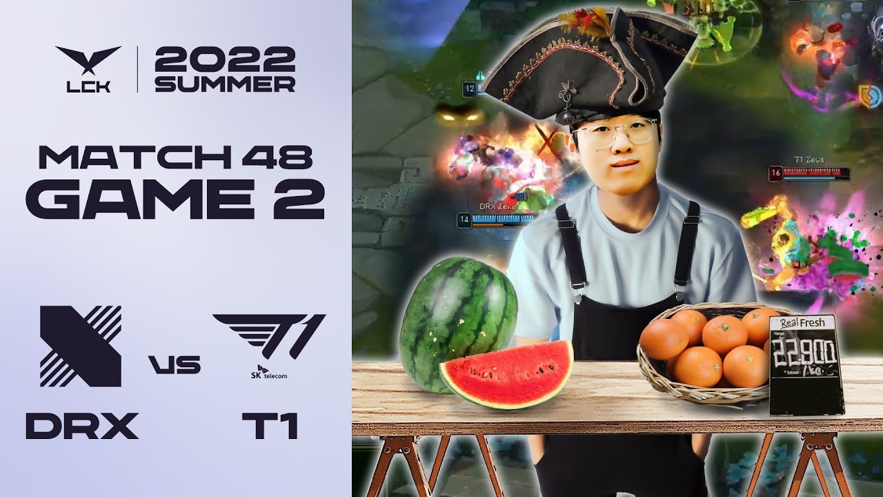 가격은 혀어어어업상 불가 | DRX vs. T1 게임2 하이라이트 | 07.16 | 2022 LCK 서머 스플릿