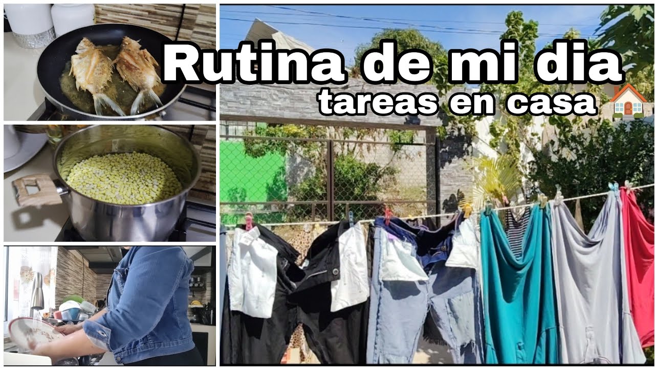 Vlog🤭Un día productivo |Rutina y tareas en casa 🏡