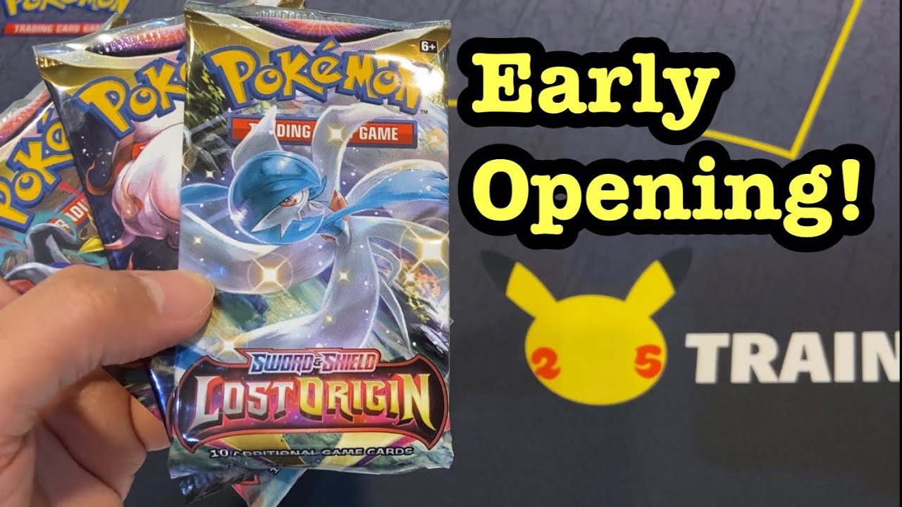 Pokemon TCG Lost Origin Early Opening! Team early!