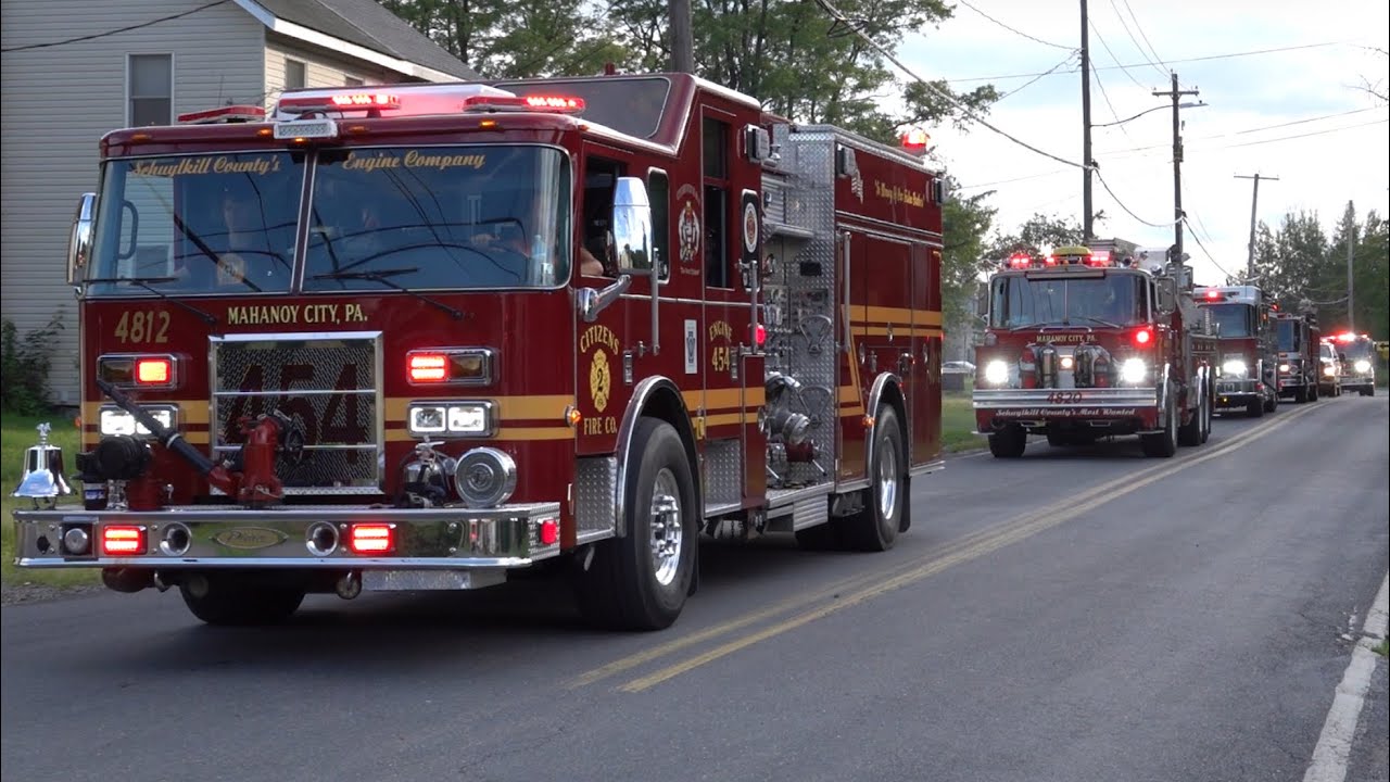 Delano Fire Company 2024 Block Party Fire Truck Lights & Sirens Parade